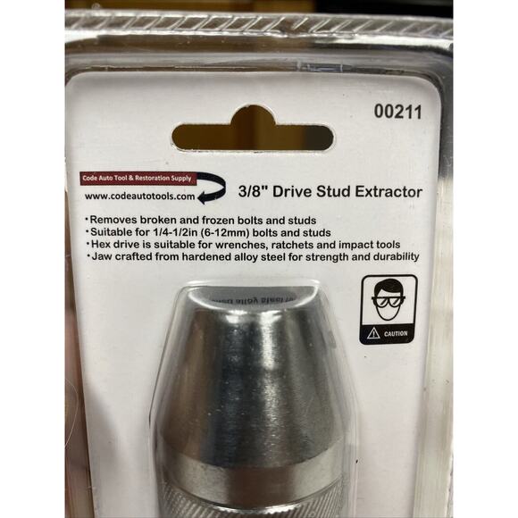 3/8" IMPACT DRIVE STUD EXTRACTOR 1/4-1/2in - Picture 2 of 2